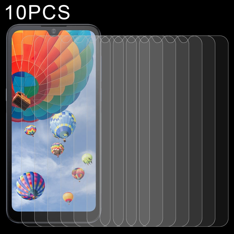10 pellicole in vetro temperato da 0,26 mm 9H 2,5D, For TCL 304 (10 PCS), For Ulefone Power Armor X11 Pro (10 PCS), For Samsung Galaxy A23e (10 PCS)