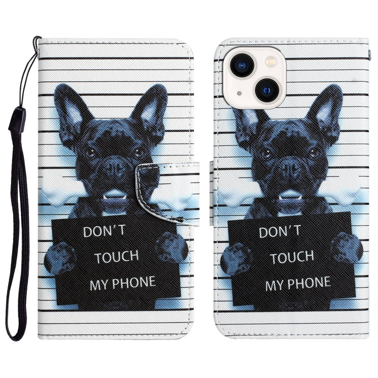 Custodia portafoglio in pelle per iPhone 14 con supporto