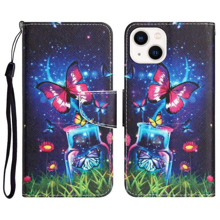Custodia portafoglio in pelle per iPhone 14 con supporto