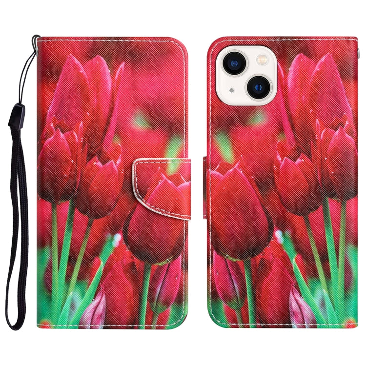 Custodia portafoglio in pelle per iPhone 14 con supporto