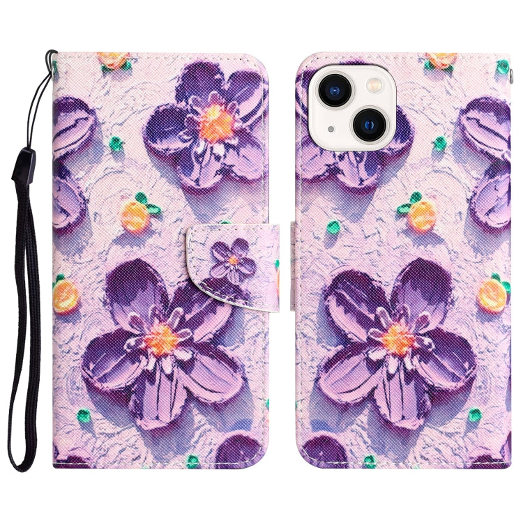 Custodia portafoglio in pelle per iPhone 14 con supporto