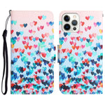 Custodia portafoglio in pelle per iPhone 14 Pro Max