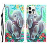 Custodia portafoglio in pelle per iPhone 14 Pro Max