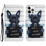 Custodia portafoglio in pelle per iPhone 14 Pro Max