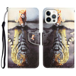 Custodia portafoglio in pelle per iPhone 14 Pro Max
