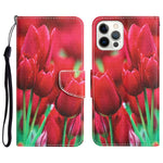 Custodia portafoglio in pelle per iPhone 14 Pro Max