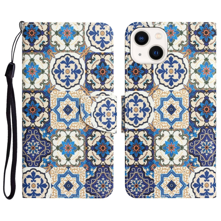 Custodia portafoglio in pelle per iPhone 13 con supporto