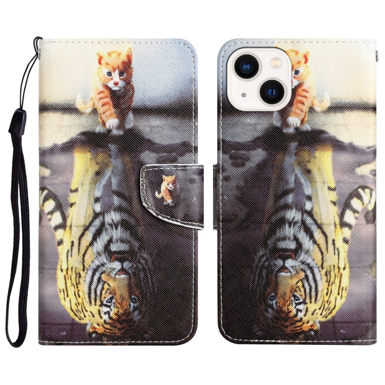 Custodia portafoglio in pelle per iPhone 13 con supporto