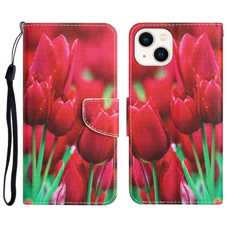 Custodia portafoglio in pelle per iPhone 13 con supporto