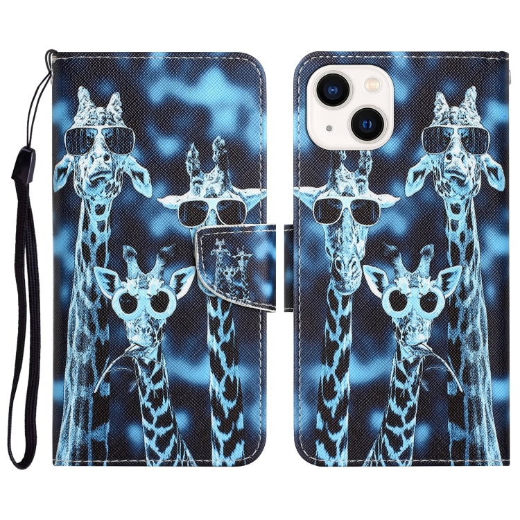 Custodia portafoglio in pelle per iPhone 13 con supporto