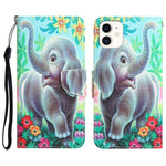 Custodia portafoglio in pelle per iPhone 12 mini