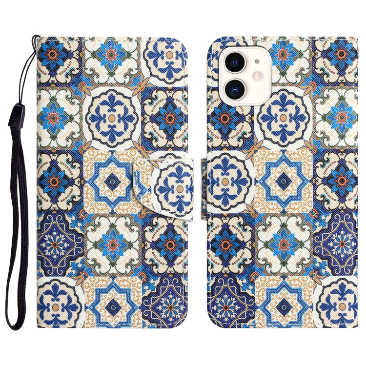 Custodia portafoglio in pelle per iPhone 12 mini