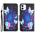 Custodia portafoglio in pelle per iPhone 12 mini