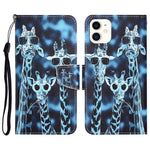 Custodia portafoglio in pelle per iPhone 12 mini