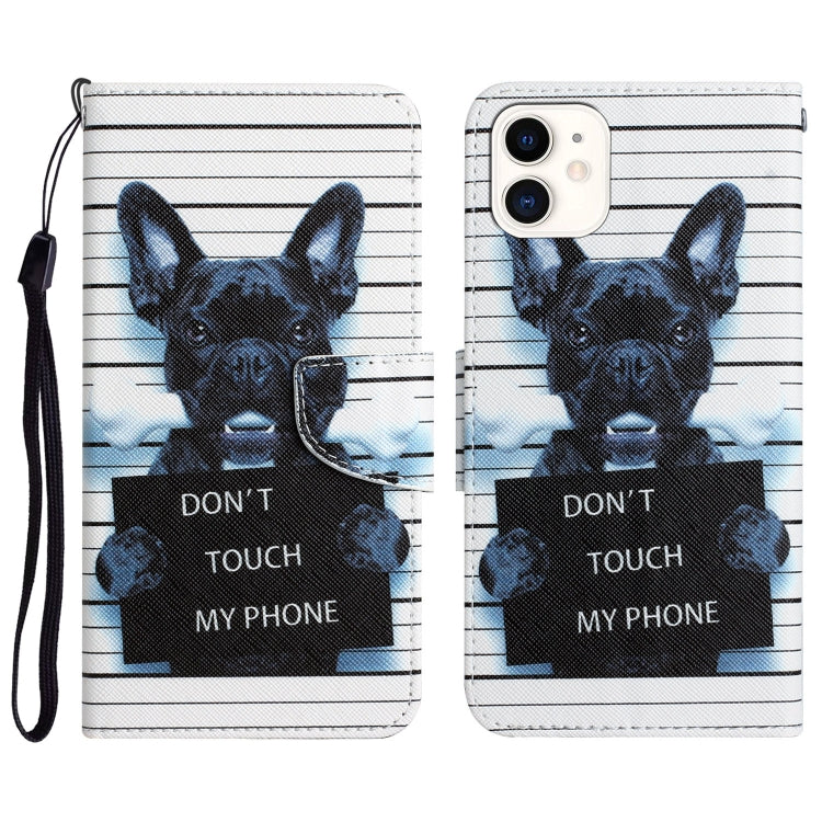 Custodia portafoglio in pelle per iPhone 11