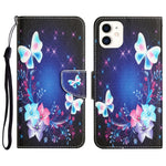 Custodia portafoglio in pelle per iPhone 11