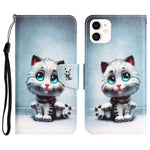 Custodia portafoglio in pelle per iPhone 11