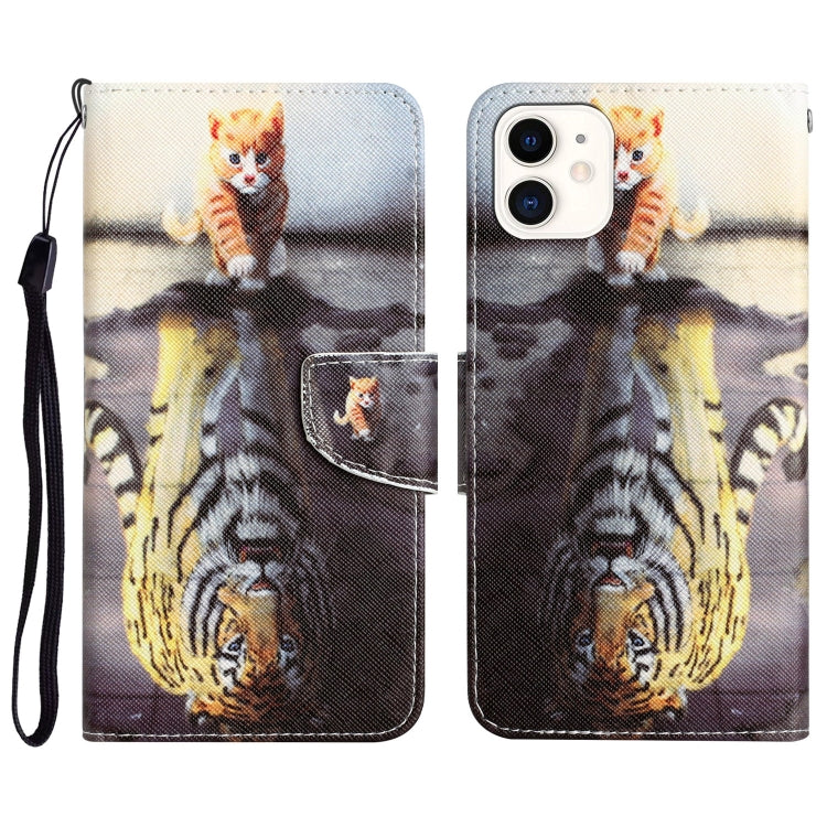 Custodia portafoglio in pelle per iPhone 11