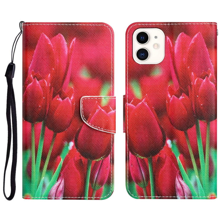 Custodia portafoglio in pelle per iPhone 11