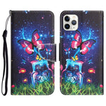 Custodia portafoglio in pelle per iPhone 11 Pro