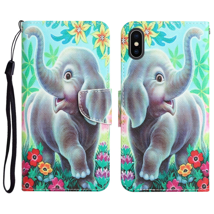 Custodia portafoglio in pelle per iPhone XS Max