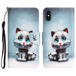 Custodia portafoglio in pelle per iPhone XS Max