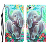 Custodia portafoglio in pelle per iPhone 7 e 8