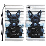 Custodia portafoglio in pelle per iPhone 7 e 8