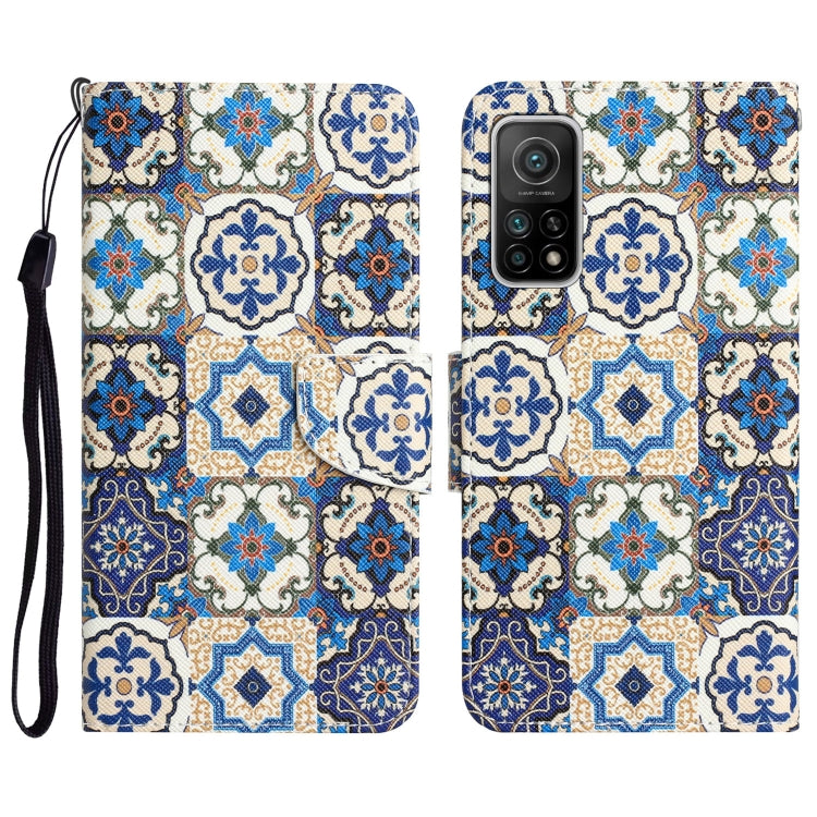 Custodia in pelle con disegno colorato per Xiaomi Mi 10T 5G
