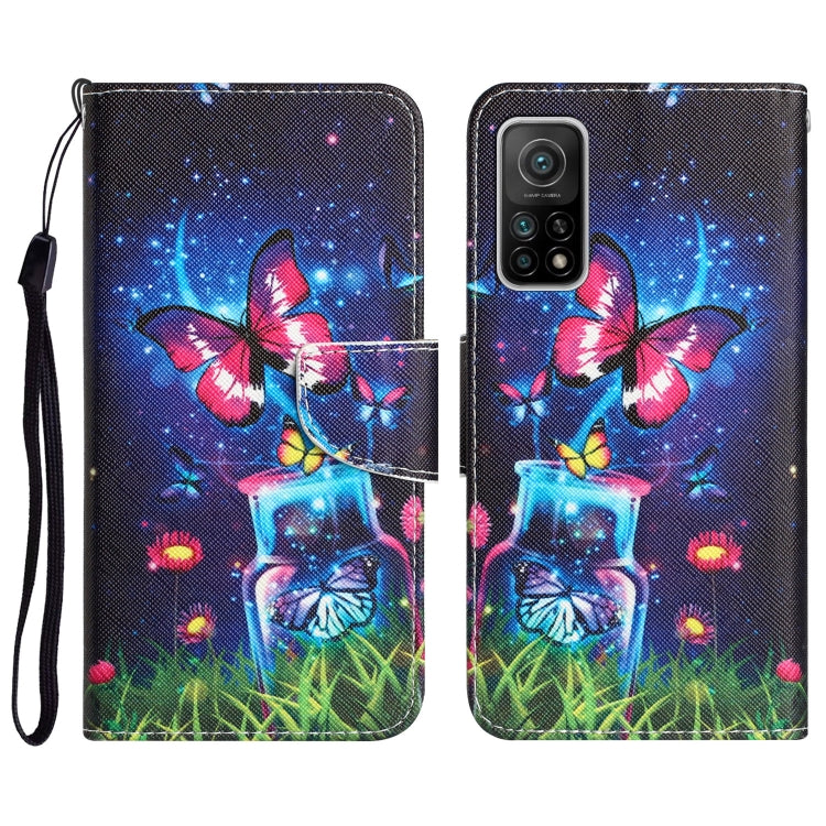 Custodia in pelle con disegno colorato per Xiaomi Mi 10T 5G