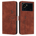 Custodia in pelle con motivo a cuore per Infinix Note 12 VIP, Note 12/12 Pro