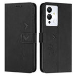 Custodia in pelle con motivo a cuore per Infinix Note 12 VIP, Note 12/12 Pro
