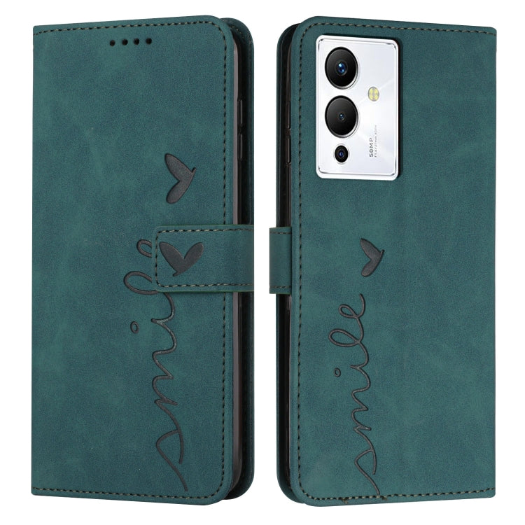 Custodia in pelle con motivo a cuore per Infinix Note 12 VIP, Note 12/12 Pro