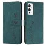 Custodia in pelle con motivo a cuore per Infinix Note 12 VIP, Note 12/12 Pro