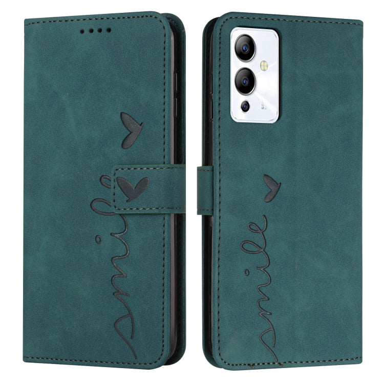 Custodia in pelle con motivo a cuore per Infinix Note 12 VIP, Note 12/12 Pro
