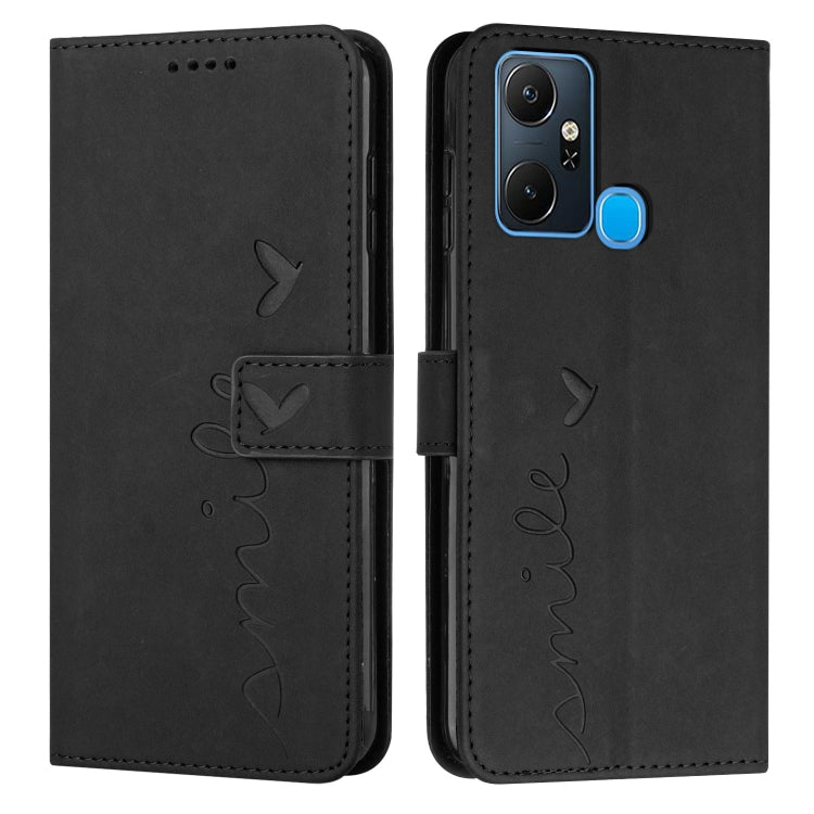 Custodia in pelle con motivo a cuore per Infinix Note 12 VIP, Note 12/12 Pro
