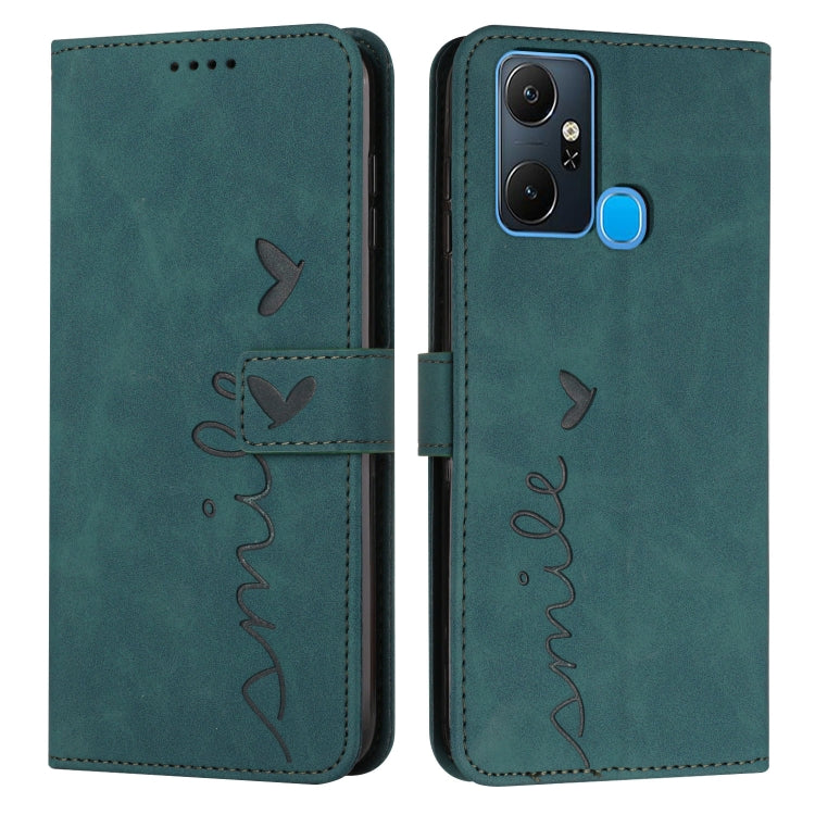 Custodia in pelle con motivo a cuore per Infinix Note 12 VIP, Note 12/12 Pro
