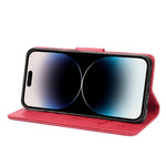 Custodia portafoglio in pelle flip per iPhone 14 Pro Max