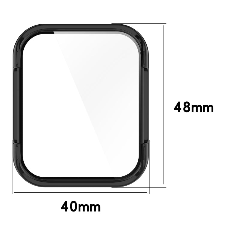 Custodia PC con pellicola in vetro temperato per smartwatch