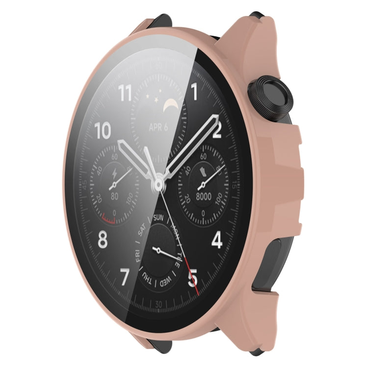 Custodia PC con pellicola in vetro temperato per smartwatch