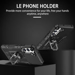Custodia per telefono ibrida con armatura porta anello, For Samsung Galaxy S22 5G, For Samsung Galaxy S22+ 5G, For Samsung Galaxy S22 Ultra 5G, For Samsung Galaxy S21 5G
