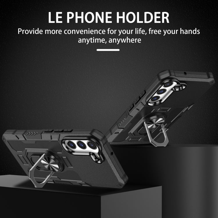 Custodia per telefono ibrida con armatura porta anello, For Samsung Galaxy S22 5G, For Samsung Galaxy S22+ 5G, For Samsung Galaxy S22 Ultra 5G, For Samsung Galaxy S21 5G
