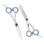 Kit forbici taglio piatto parrucchiere 2-12 pezzi