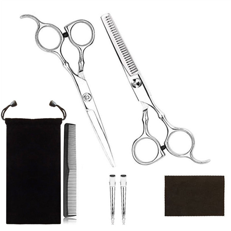 Kit forbici taglio piatto parrucchiere 2-12 pezzi