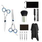 Kit forbici taglio piatto parrucchiere 2-12 pezzi