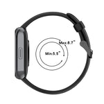 Cinturino in silicone morbido per Realme Watch 3