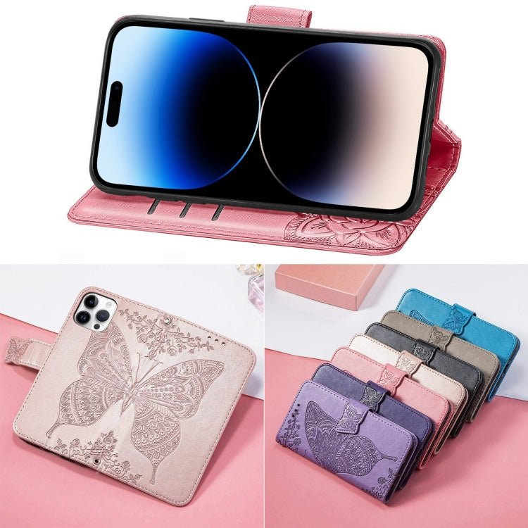 Custodia in pelle goffrata per iPhone 14 Pro Max
