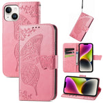 Custodia in pelle goffrata per iPhone 14 Pro Max
