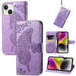 Custodia in pelle goffrata per iPhone 14 Pro Max