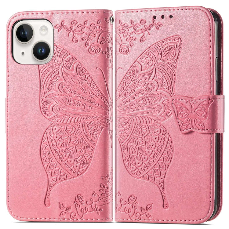 Custodia in pelle goffrata per iPhone 14 Plus